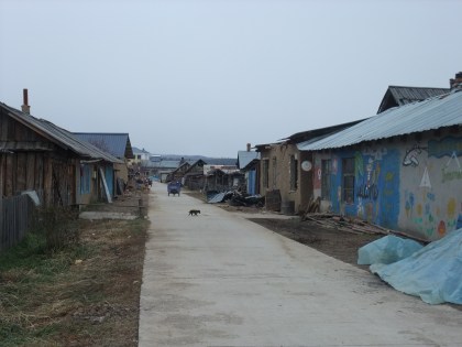 The building on the right there is the International Youth Hostel.