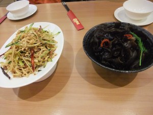 Black Forest Mushrooms and Flat Tofu!